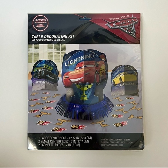 Disney Cars Birthday Decorations Set + More - Picture 4 of 8